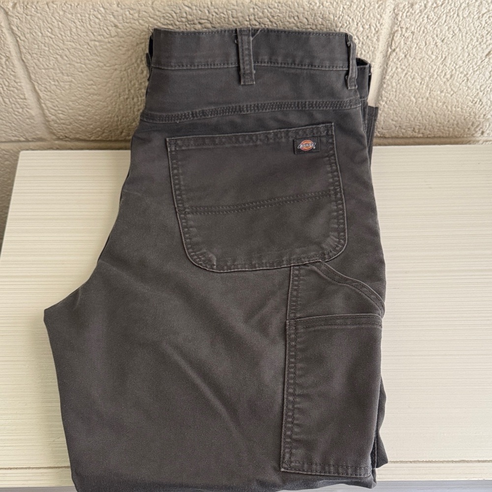 Dickies Men's Charcoal Cargo Pants
